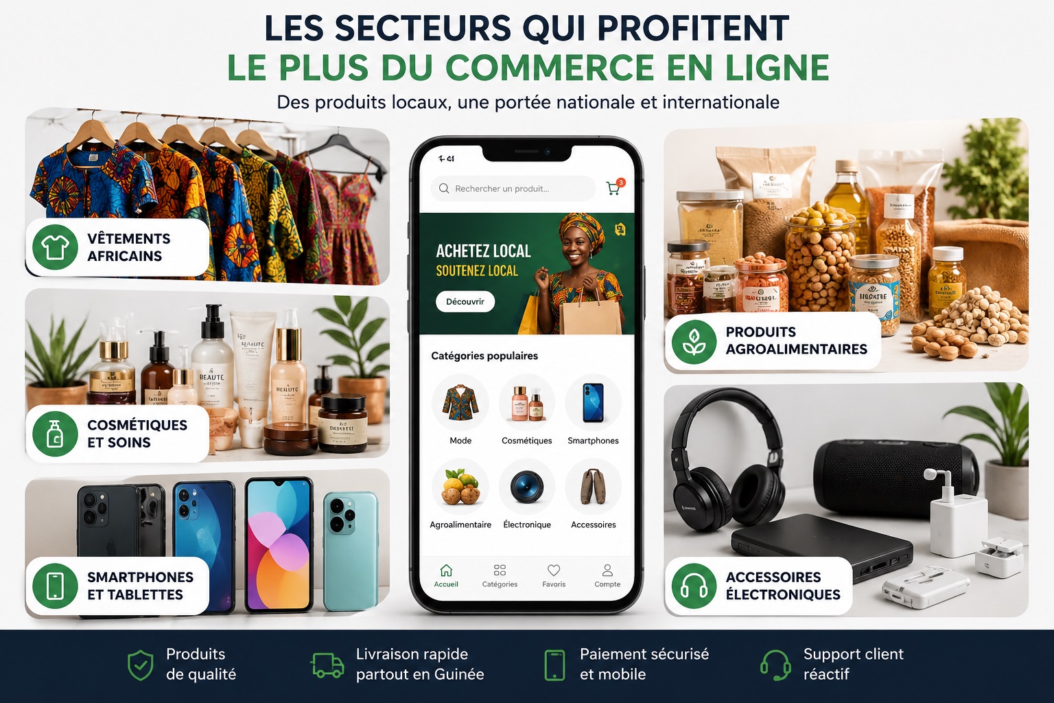 A qui sadresse le ecommerce en Guinee 2026